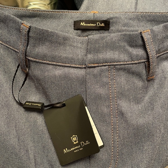US Size 2 Massimo Dutti Bootcut Denim Trousers - Picture 3 of 5